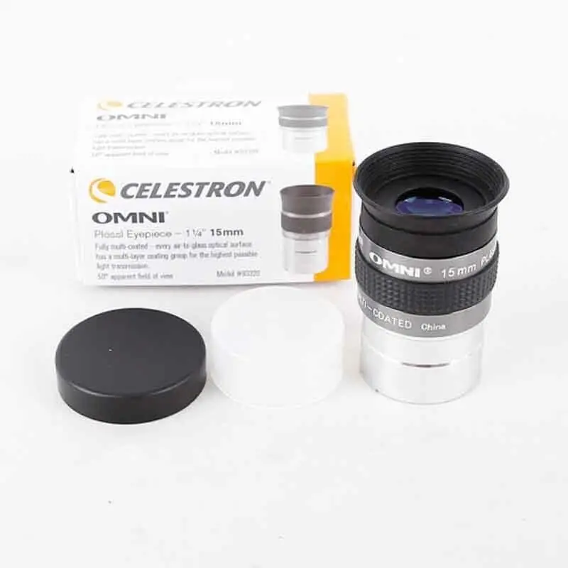 Celestron Omni 15Mm Oculare Barlow Lens Telescopio Astronomico Completamente Multi-Rivestito