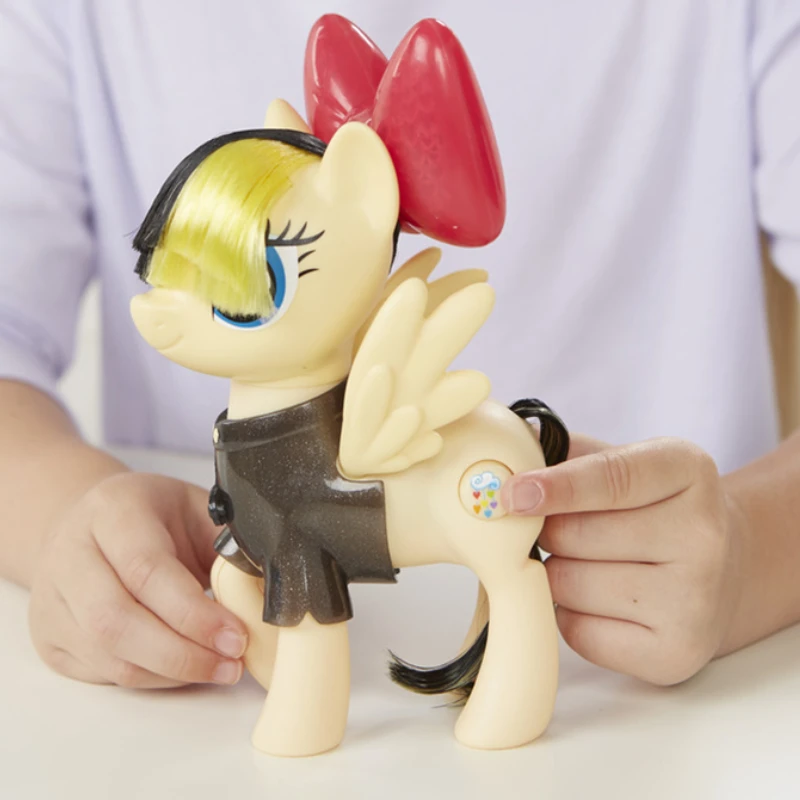 Y My Little Pony Music Rainbow Dash Cute Flip Whirl Pirate Singing Song Bird Serenade Kawaii Anime Figure Toys Gift