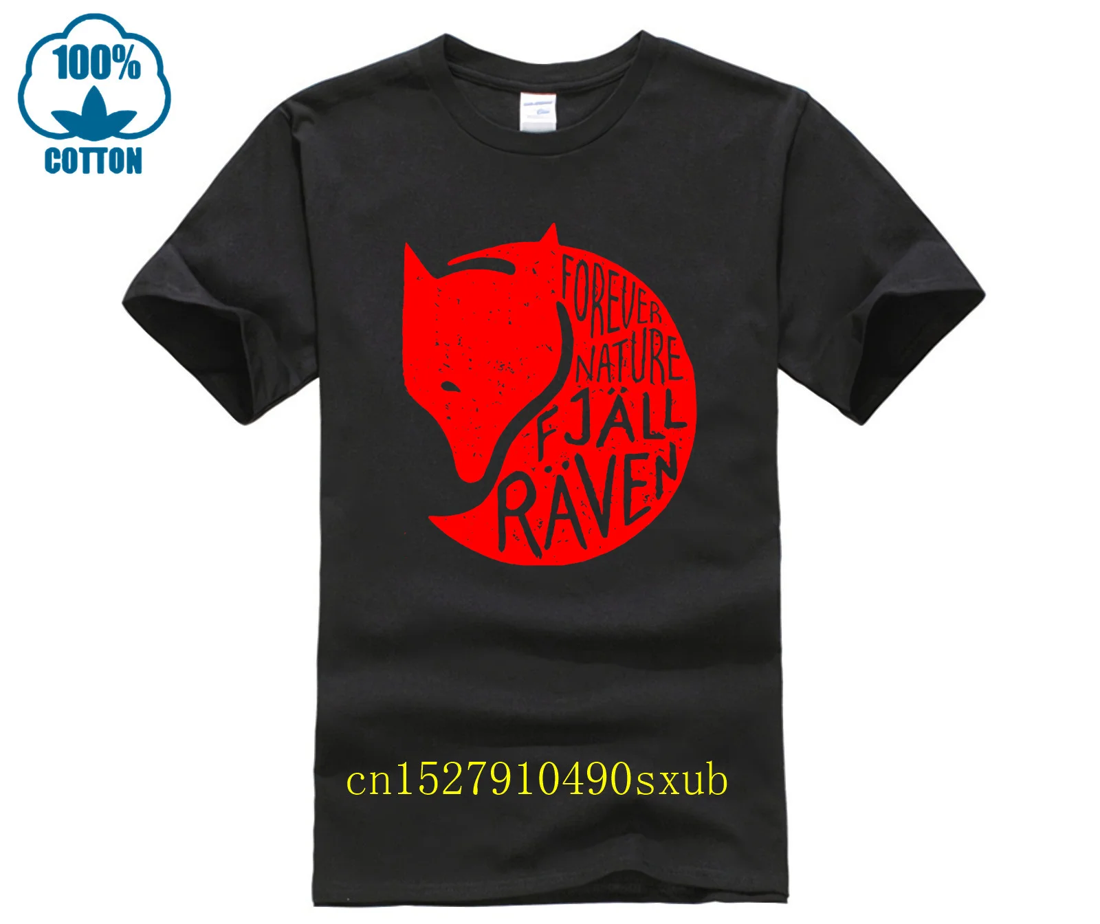 Fjall Men S Forever Nature Raven T-Shirt Unisex Taglia S-4Xl