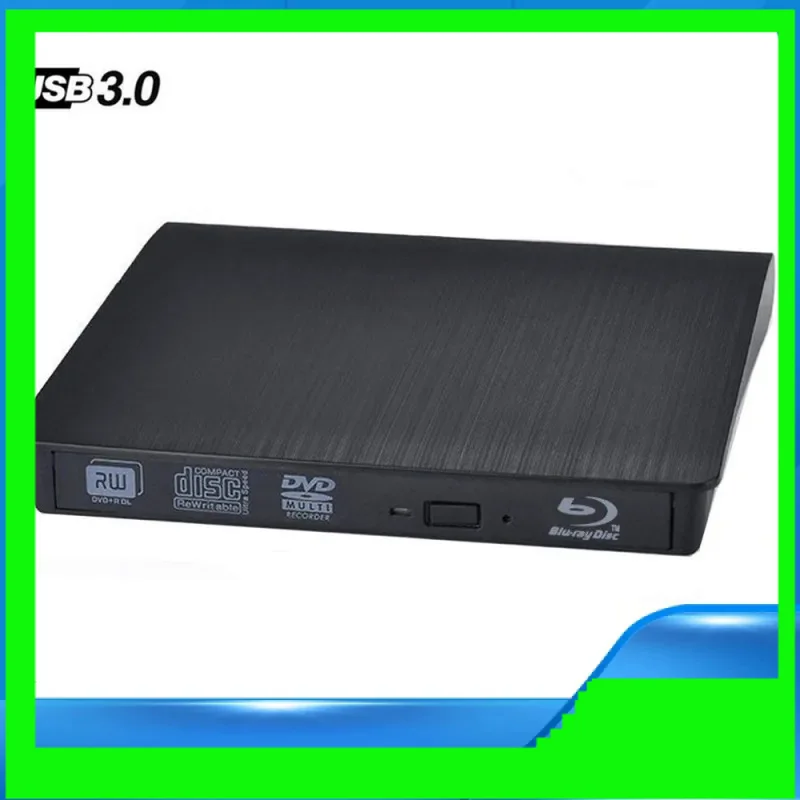 Per Mac 10 Os Window 10/7/8/Xp/Linux Unità Blu-Ray Esterna Usb 3.0 Bluray Burner Bd-Re Cd/Dvd Rw Writer Play Disco Blu-Ray 3D