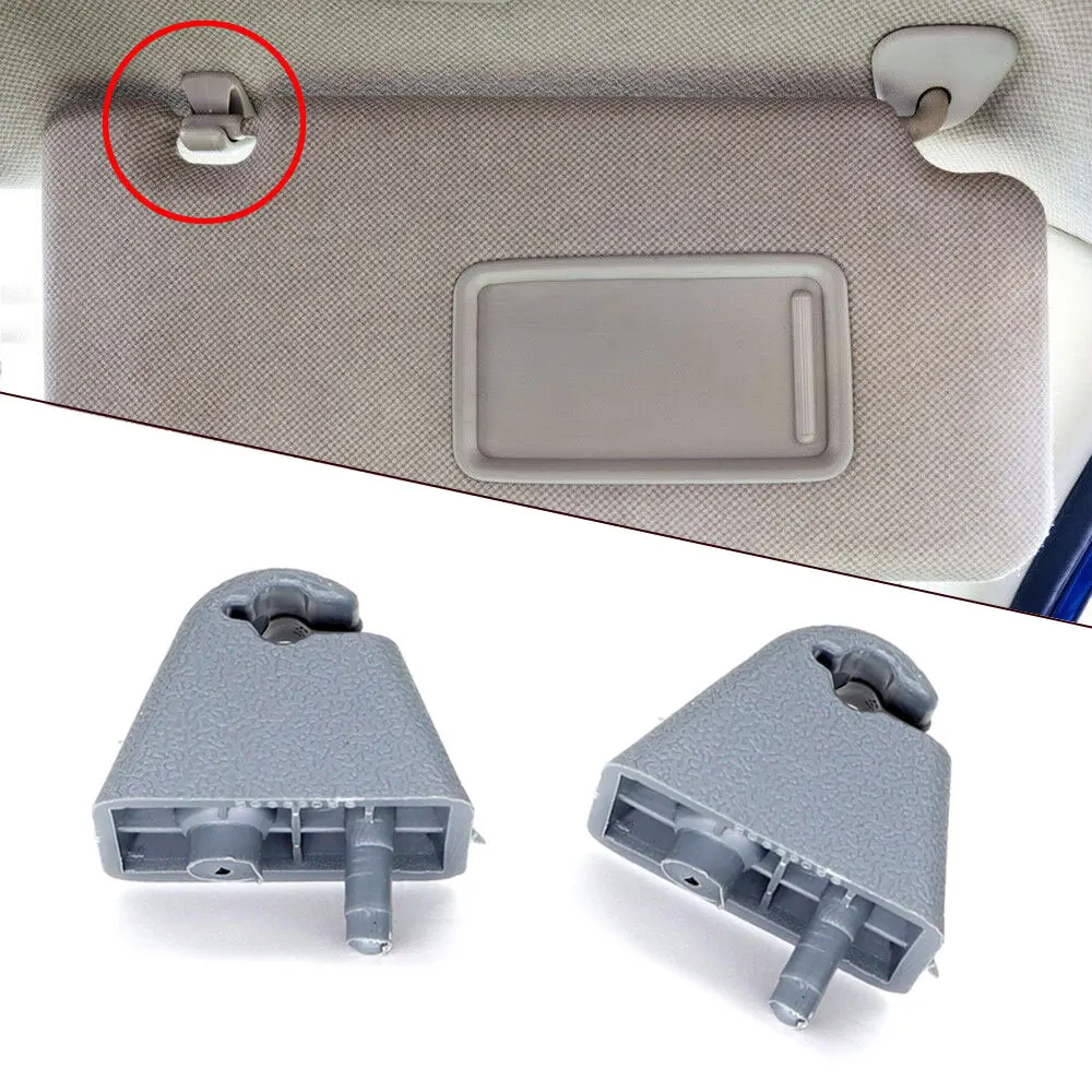 2X Per Opel Vauxhall Vectra Vivaro A Astra F Corsa Combo B Carlton Tigra Senator Car Sun Visor Mount Staffa Di Montaggio Clip Holder Styling
