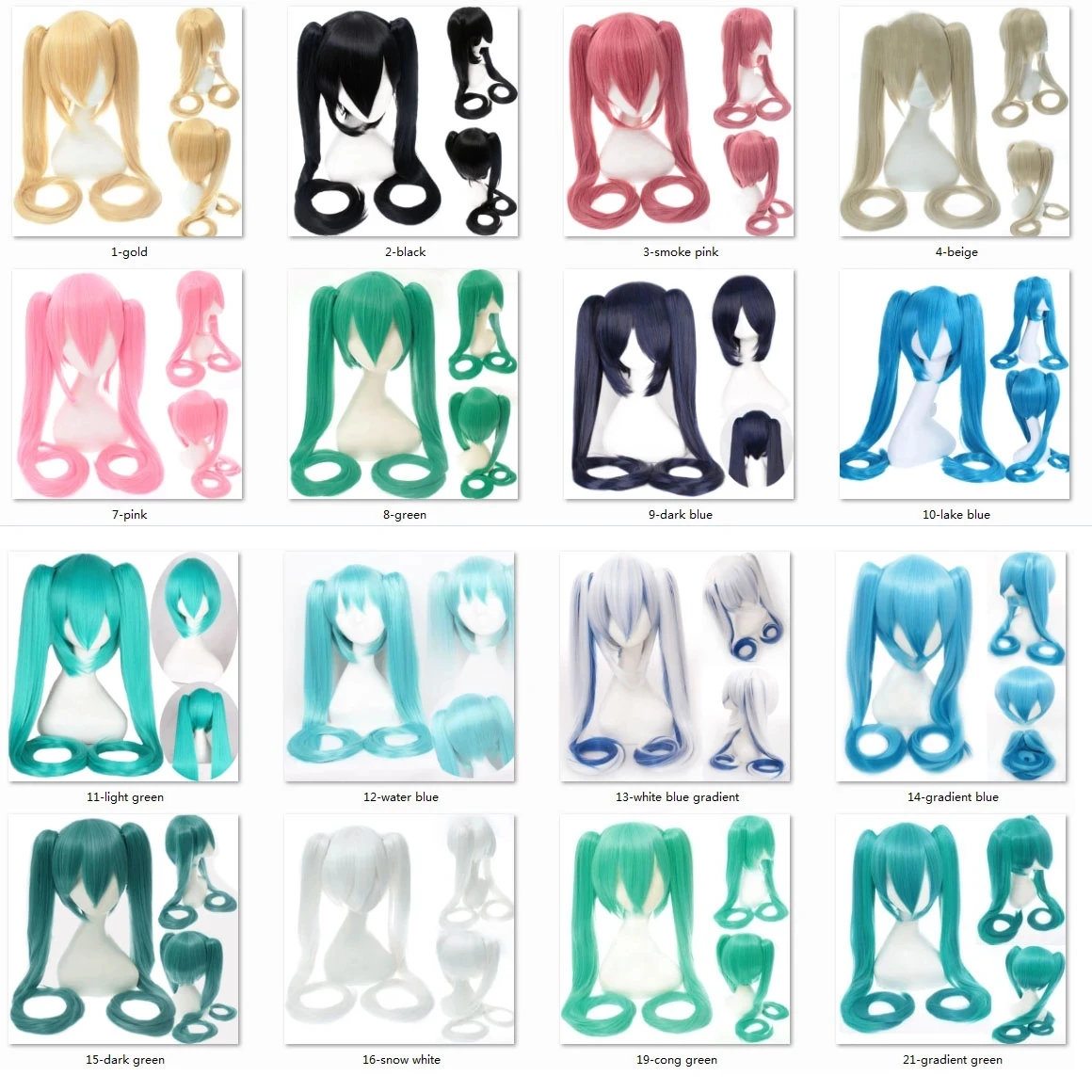 Parrucca Cosplay Miku Da 120Cm Black Rock Shooter Senbon Zakura Parrucche Lunghe Parrucche Sintetiche Resistenti Al Calore Con Coda Di Cavallo