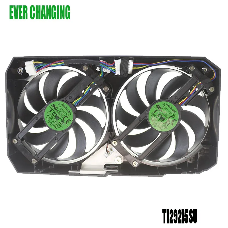 T129215Su Gtx1650Mini Dc12V 0.50Amp 6Pin Ventola Grafica Per Asus Dual Geforce Gtx 1650 Mini Nuc 9 Extreme Nuc 9 Pro