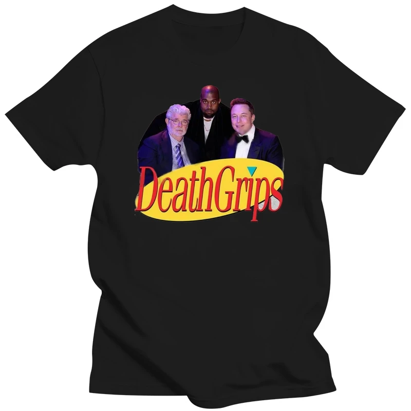 Seinfeld Pf Elon Musk Pf Kanye West Pf George Lucas Death Grips T Shirt Sport Co New Funny Tee Shirt