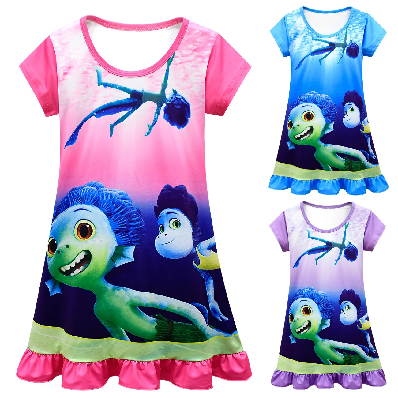 Estate Abbigliamento Per Bambini Camicie Da Notte Camicia Da Notte Per Ragazze Pigiami Per Bambini Luca Per Ragazza Abbigliamento Per La Casa Abito Da