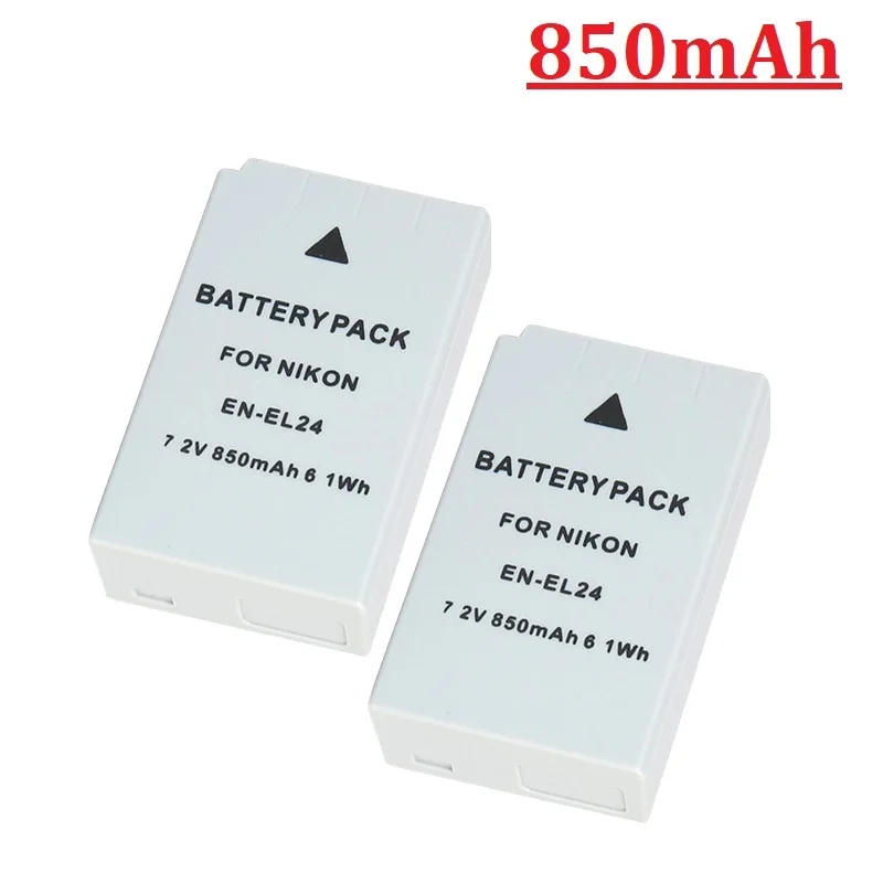 En-El24 En El24 Enel24 Batteria 850Mah Per Fotocamere Digitali Nikon 1 J5 1 J5 Dl18-50 Dl24-85