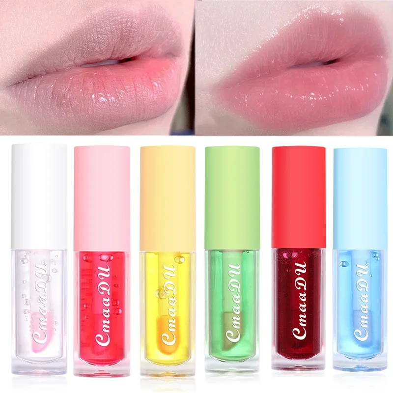 Colore Che Cambia Aloe Vera Lucidalabbra Fragola Naturale Duraturo Idratante Anti Screpolato Gelatina Balsamo Per Le Labbra Rimpolpante Cura Delle Lab