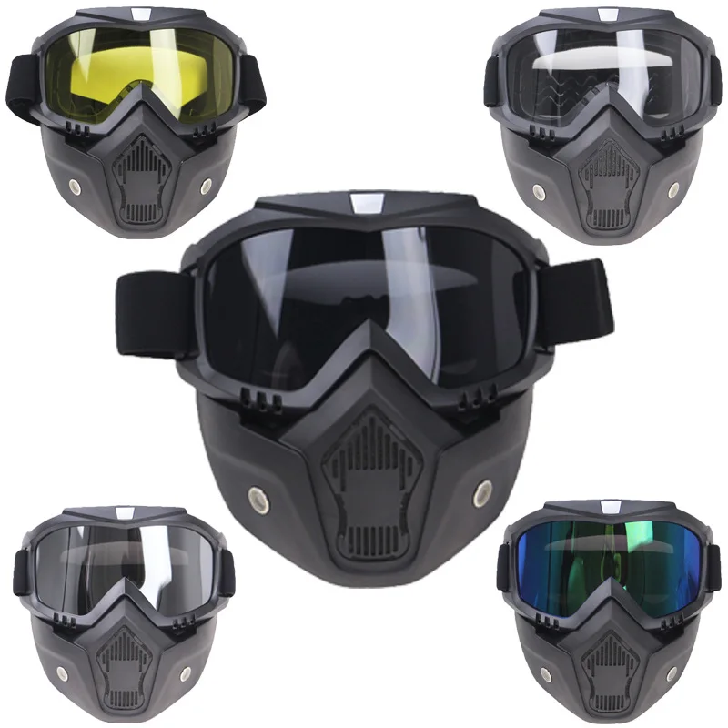 6 Colori Disponibili Dirt Pit Bike Moto Cross Scooter Parte Retor Moto Rcycle Occhiali Con Maschera Occhiali Moto Per Ktm Moto Cross Occhiali