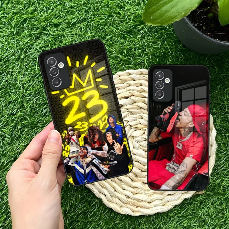 Custodia Per Telefono Rapper Central Cee Uk Per Samsung S30 S21 S20 S23 S22 Fe S10 E S9 Note 20 10 Pro Ultra Plus Glass