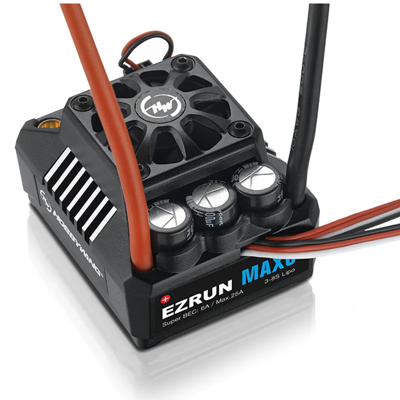 Hobbywing Ezrun Max-6 V3 160A Regolatore Di Velocità Impermeabile Brushless Esc Con Spina Super Bec T Per Auto 1/6