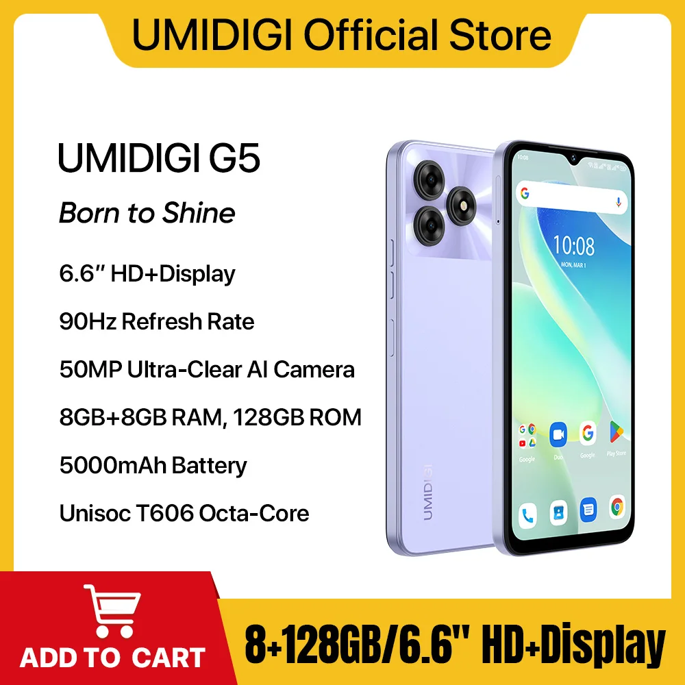Umidigi G5 Muslimb, Android 13 , 8 Cingi Rony Autogy 128 Terrie Slivy Faix, Muslimah 50, Esc. C. C. 5000. C. C. C. C. C. C. C. C.