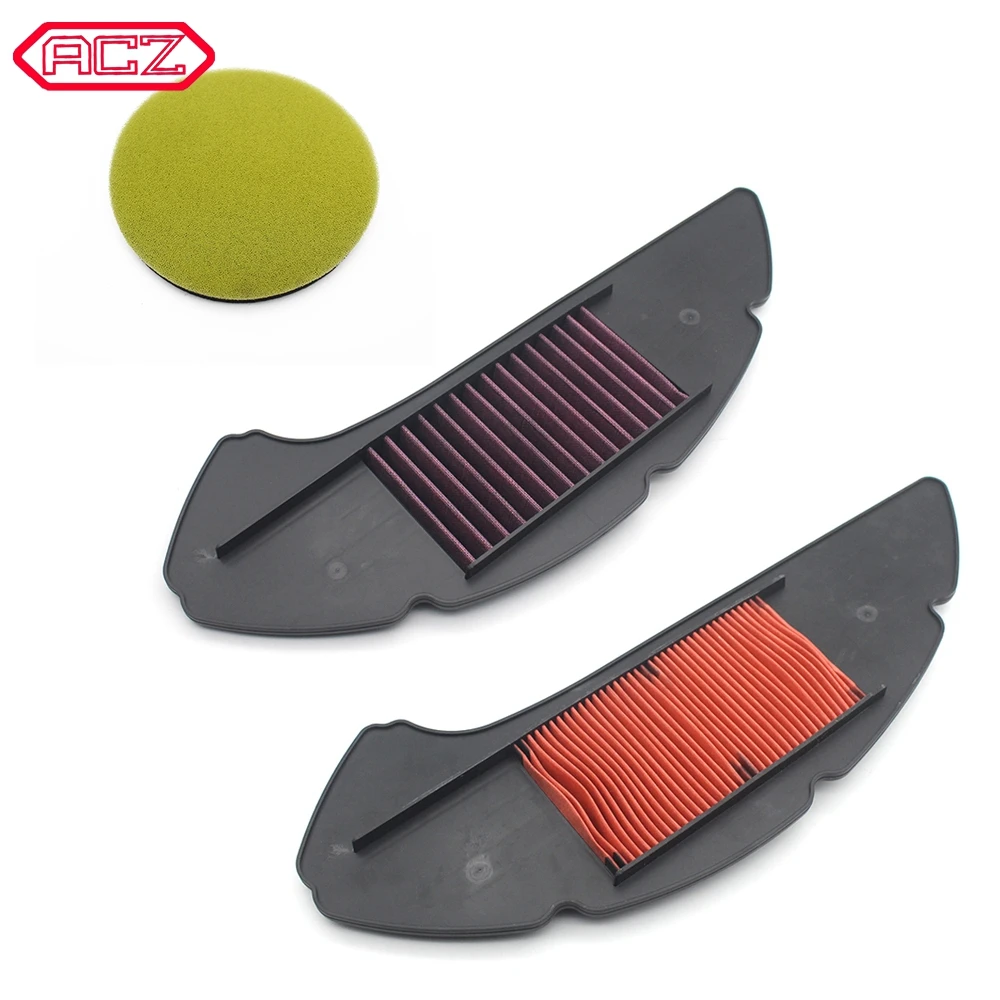 Motorcycle Transmission Box Intake Air Filter Cleaner Set Cotton Sponge For Yamaha Nmax 155 2020-2022