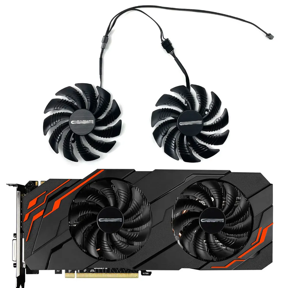 88Mm 4Pin Per Gigabyte Gtx 1070 Aorus Gtx 1070 Rx 570 580 Rx570 Rx580 Ventola Muslimact129215Su Ventola Della Scheda Grafica Radiatore