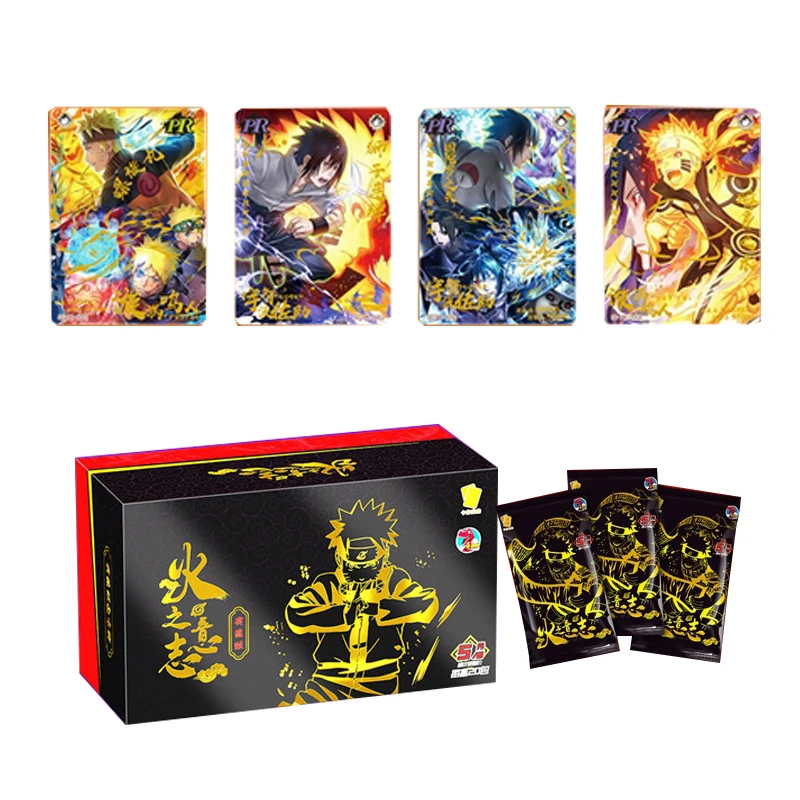 Nuovo Gioco Anime Naruto Collection Card Booster Box Series Limited Burst Ssp Card Playing Game Board Toy For Family Children Gift