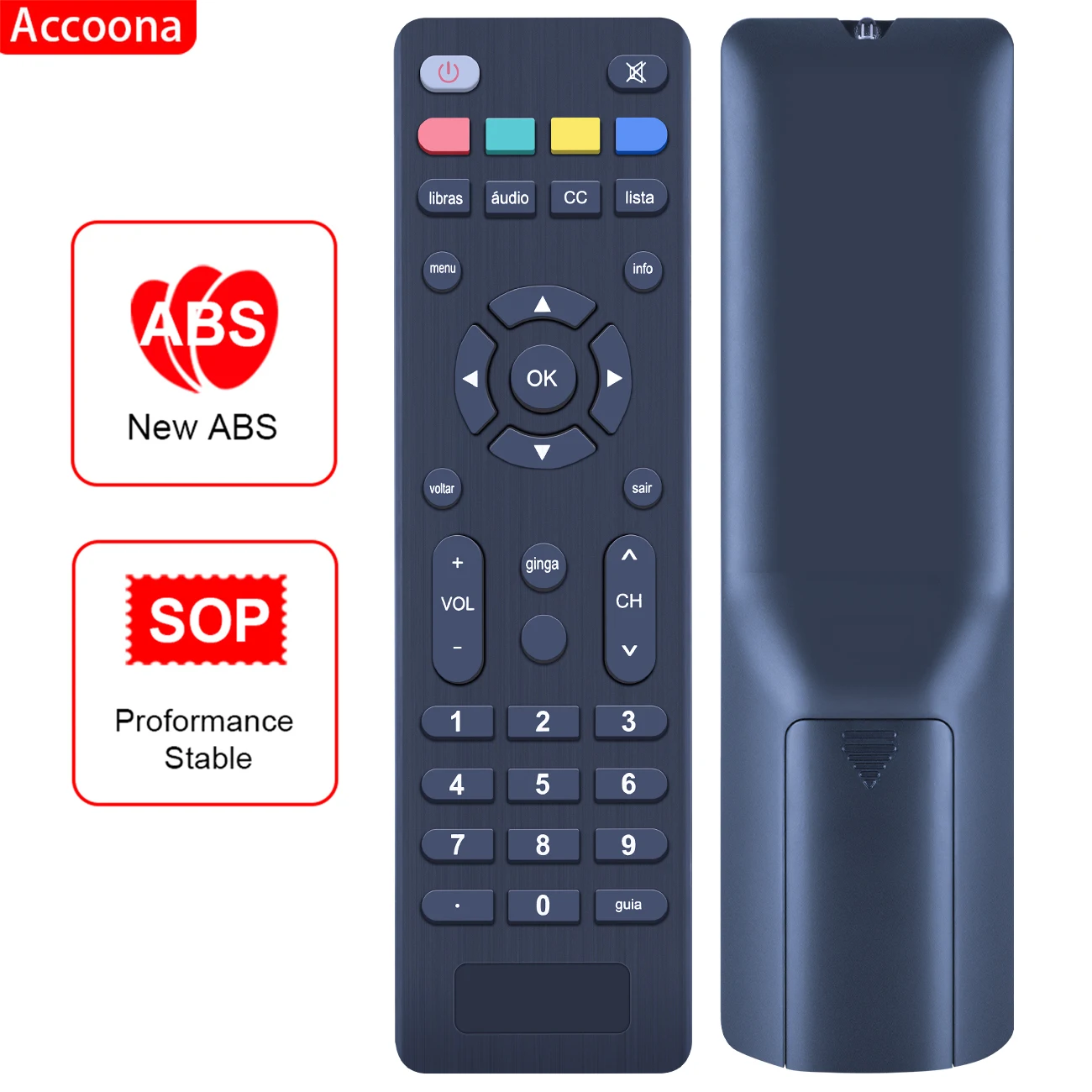Telecomando Per Positivo Stb-4141 W-7491 Vc-A8202 Le-7491 Fbg-8053 Sky-8053 Stb 2341 Tv