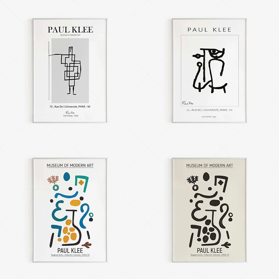 Paul Klee - Berggruen & Cie, Klee Wall Art, Poster Fieristico Di Arte Astratta, Download Digitale