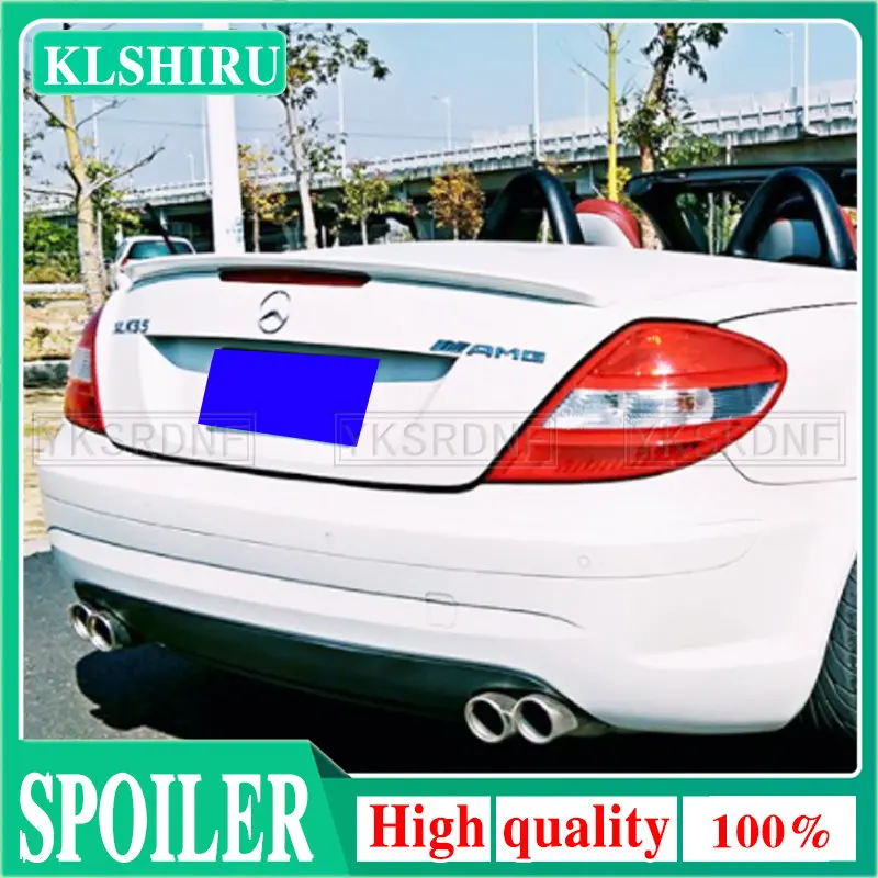 Per Benz Slk R171 Posteriore Tronco Lip Spoiler Boot Wings Per Benz Slk 200 Slk 35 Classe R171 2005-2010 Abs Car Styling