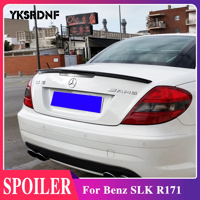 Per Benz Slk R171 Posteriore Tronco Lip Spoiler Boot Wings Per Benz Slk 200 Slk 35 Classe R171 2005-2010 Abs Car Styling