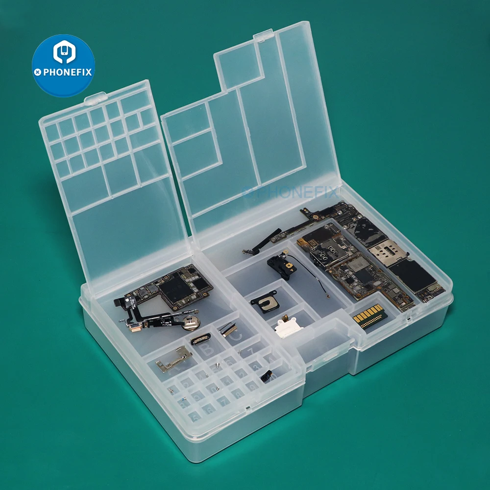 3X Caja De Almacenamiento Multifuncional Para Reparaciion De Telefonos Móviles, Accessori Di Riparazione De Telefonos Móviles