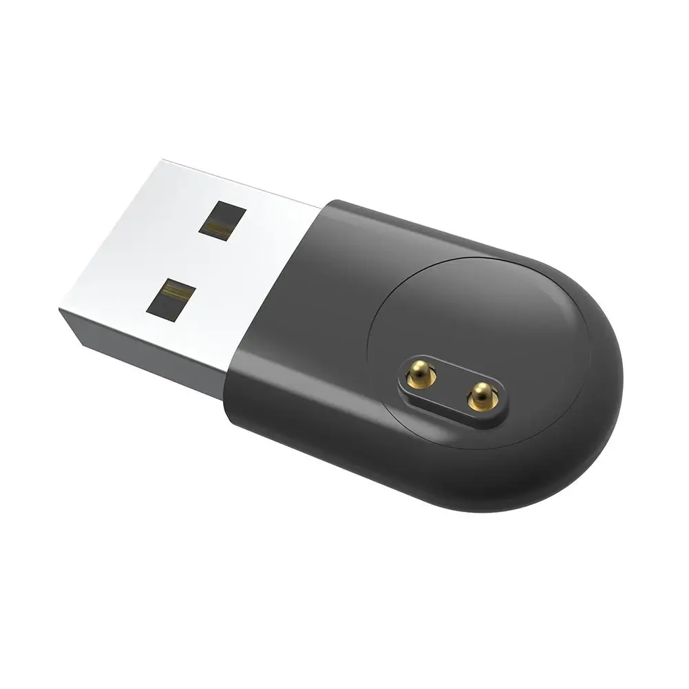 Usb Mini Charger Portable Usb Charging Head Adapter Compatible For Xiaomi Band 7 6 5 Nfc Wristband Bracelet Drop Shipping