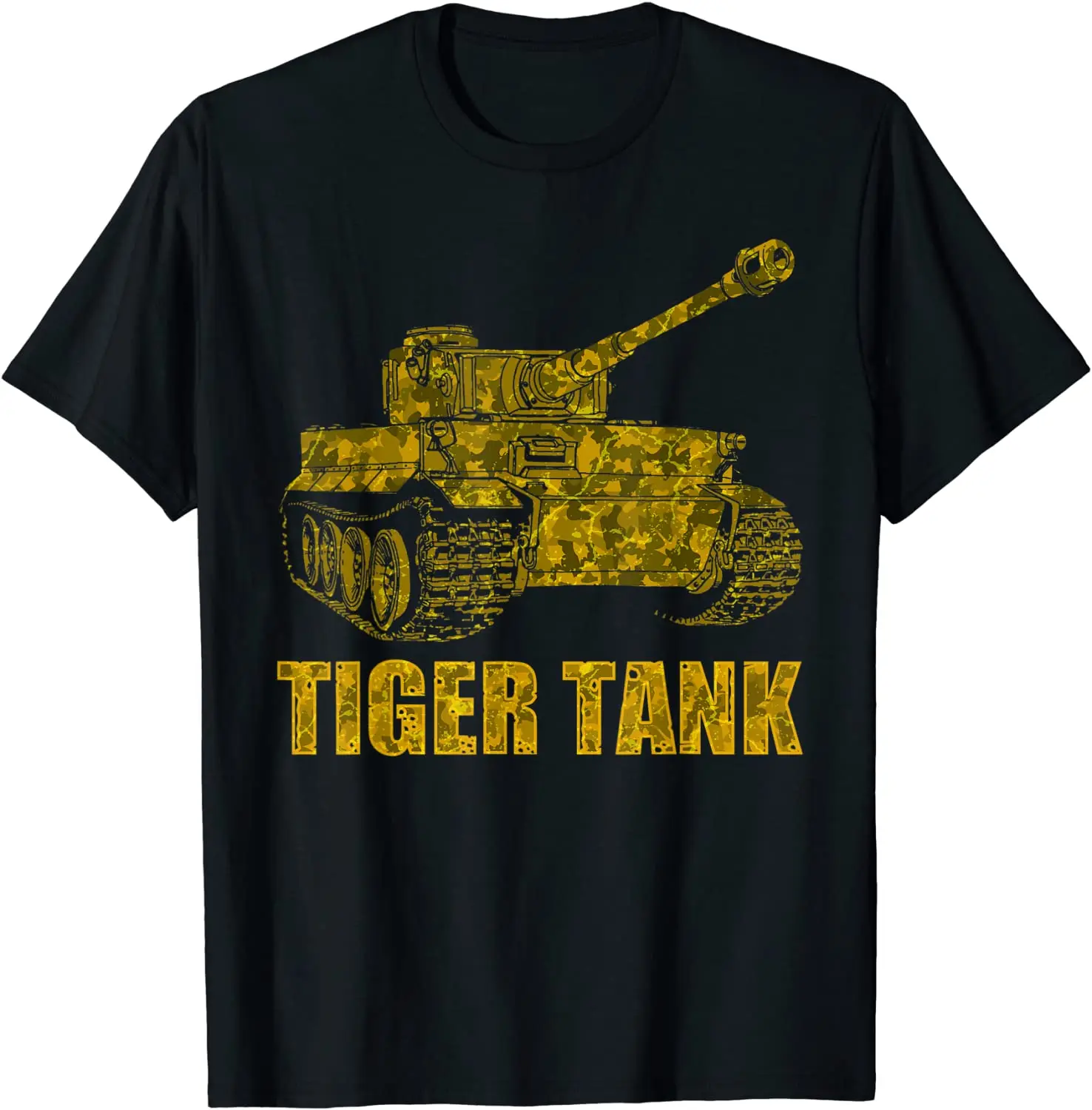 Tank Tiger I German Germany World War 2 Army Men T-Shirt Short Casual 100% Cotone Camicie