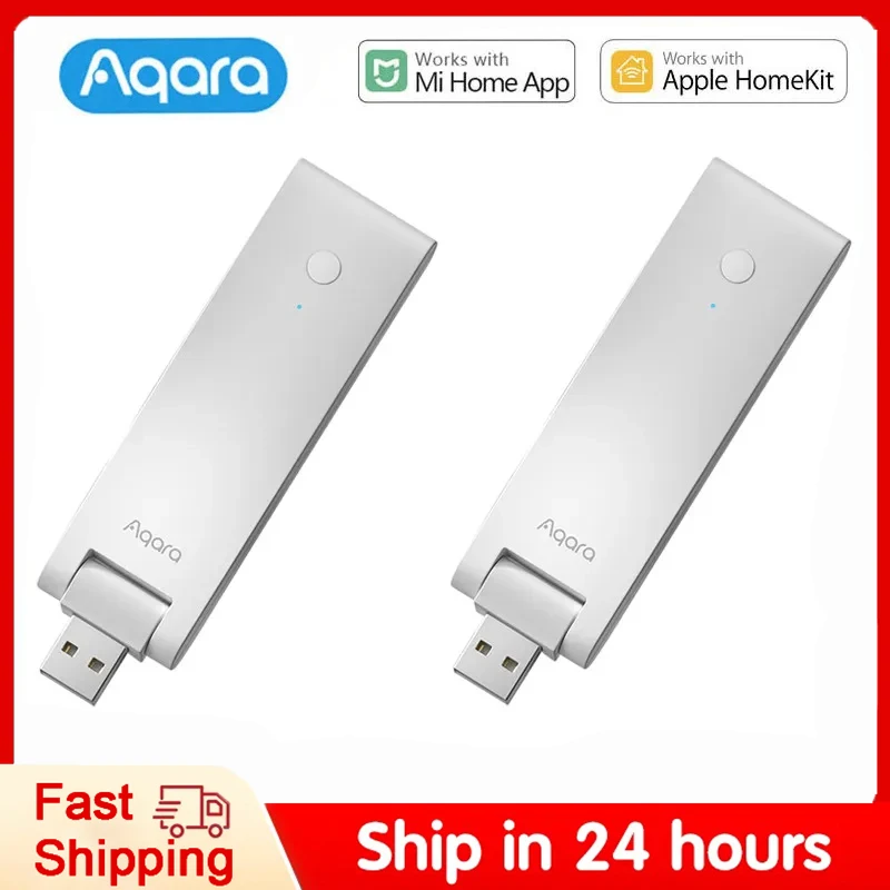 Aqara Smart Home E1 Gateway Zigbee Aqara Porta Usb Mini Hub Wireless Connect Remote App Control Per Xiaomi Mihome Apple Homekit