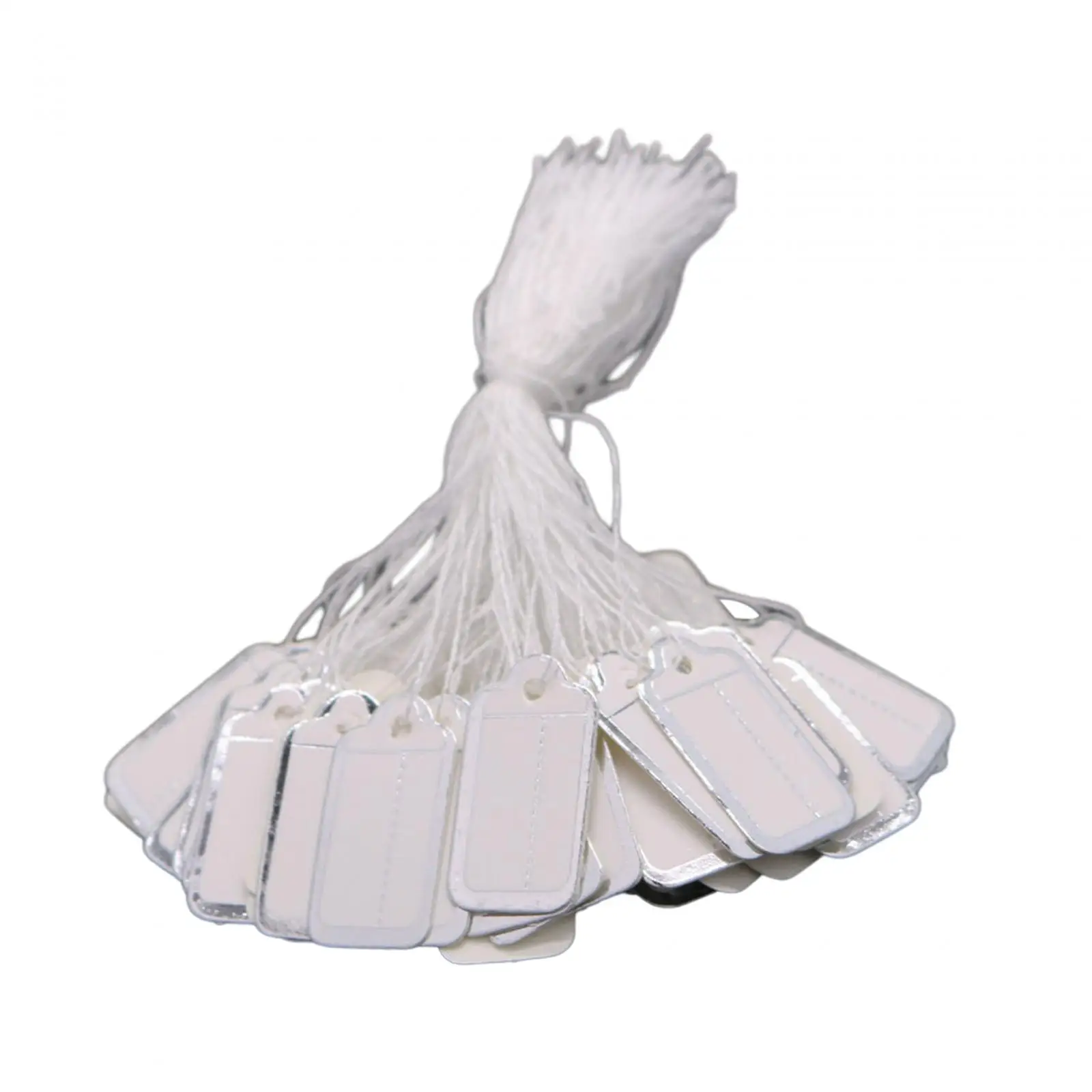 100X Etichette Dei Prezzi Artigianato Artistico Fai Da Te Etichette Per Marcatura Vuote Etichette Con Stringa Per Orecchini Braccialetti Per Prodotti 