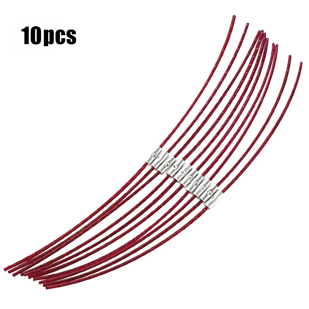 10Pcs Linea Di Bobine Extra Strong Per Bosch Art 26 Combitrim Strimmer Trimme Line Spool Garden Grass String Trimmer Parts