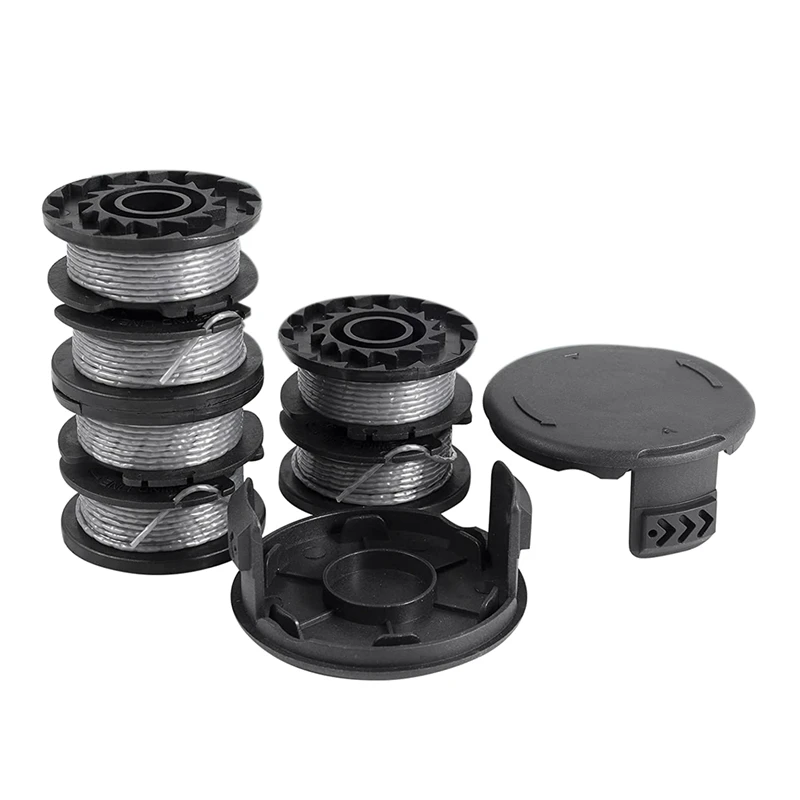 Sostituzione Bobina Strimmer Per, Bobina Tagliabordi 8 Pezzi Compatibile Con Tagliaerba Cordless Art 23 Sl