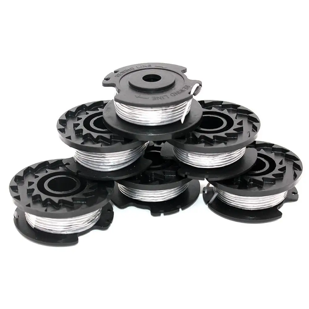 6Pks Spool Feed Strimmer Line Per Bosch Art 23 Sl Art 26 Sl String Trimmer