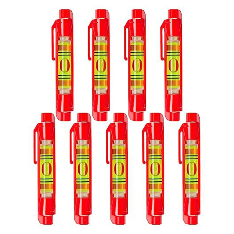 9Pcs 3 Pollici String Line Leveler Tools Livello Di Linea Per Appendere L'Immagine Wall Art Mason