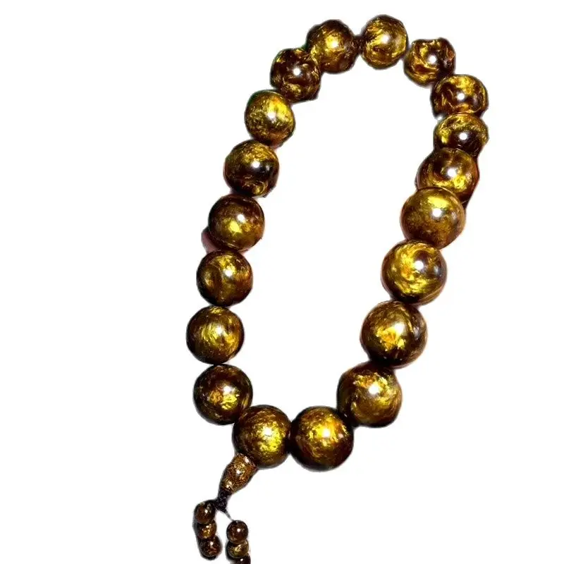 Bellissimo Braccialetto Di Perle Di Legno Di Salice Marino Buddha Zhuhai Salice Tenuto In Mano