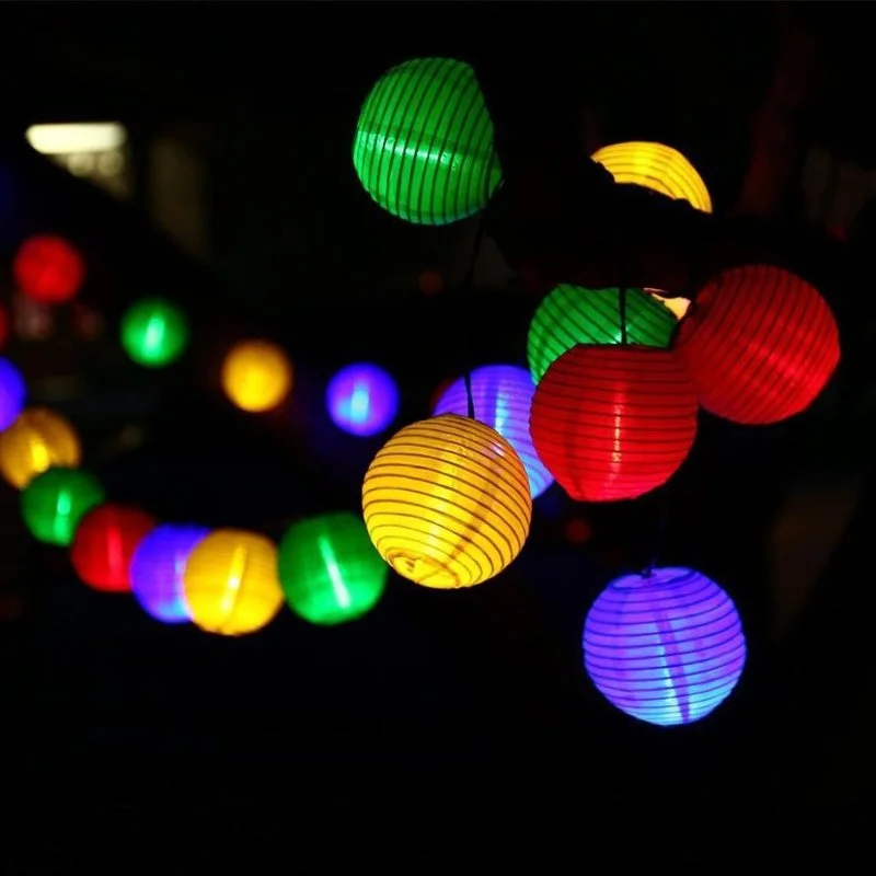 Led Solar Power Fairy Garland String Lights Outdoor Waterproof For Yard Garden Party Christmas Solar Lantern Lamp Solar Light