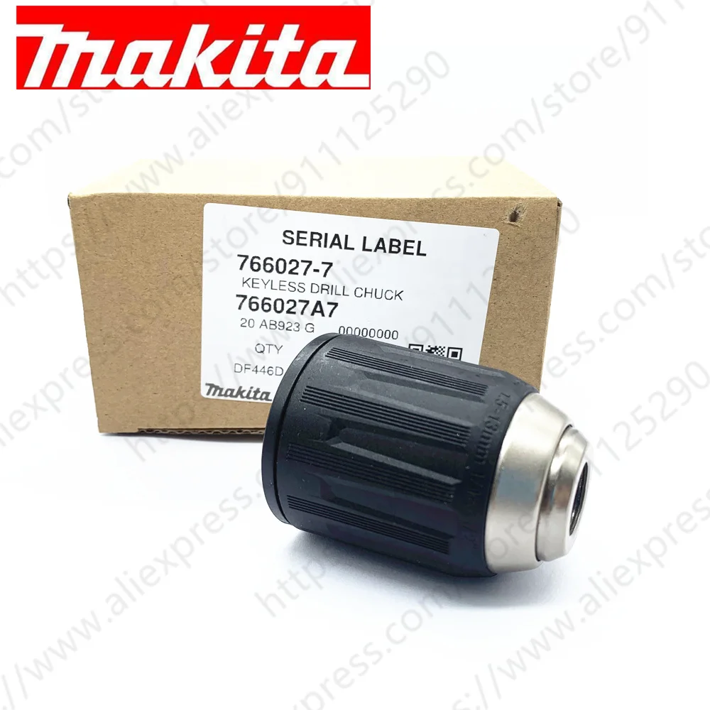 Mandrino Autoserrante Per Makita Ddf446 Bdf456 Bdf446 Ddf456 Ddf484 Dhp484 Dhp482Rme Ddf482Rme 766027-7