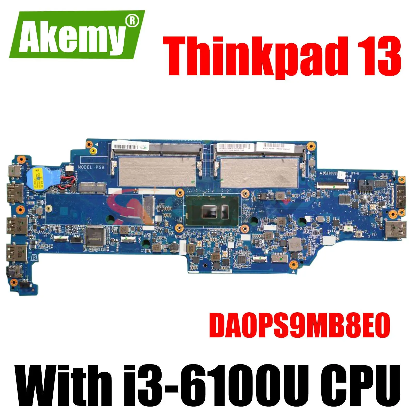 Per Lenovo Thinkpad 13 Gen 2 S2 Ps9 Ps8 Scheda Madre Del Computer Portatile.