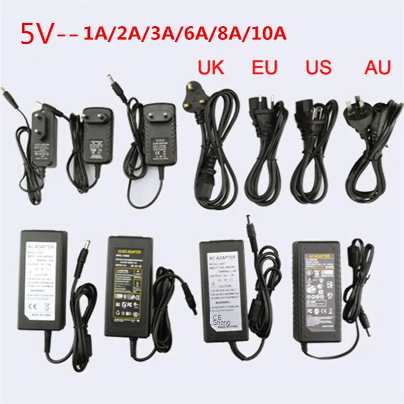 Alimentatore 12 V Dc24V Unità 1A 2A 3A 5A 6A 8A 10A Trasformatore Ac 110V 220 V 220 V A Dc 12 Volt 12 V Led Driver Led Alimentazione