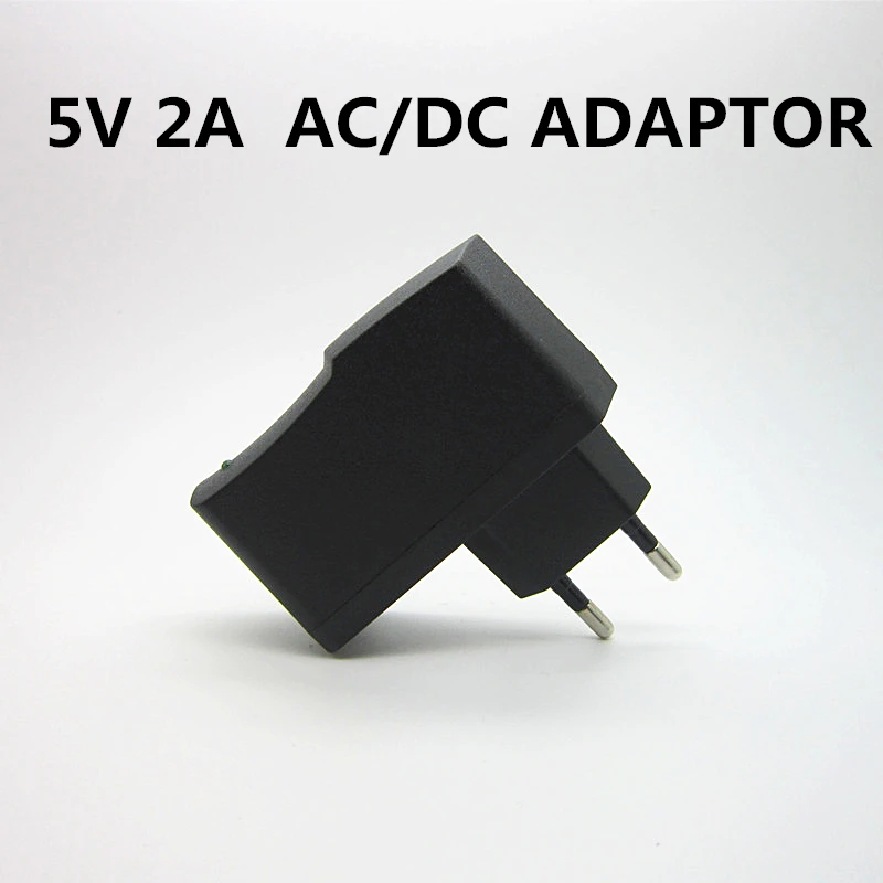 1Pc Ac 100-240V A Dc 5 V 2A 2000Ma Di Alimentazione Ac/Dc Adattatore Del Caricatore 5 V Volt Per Il Led Coltiva La Luce