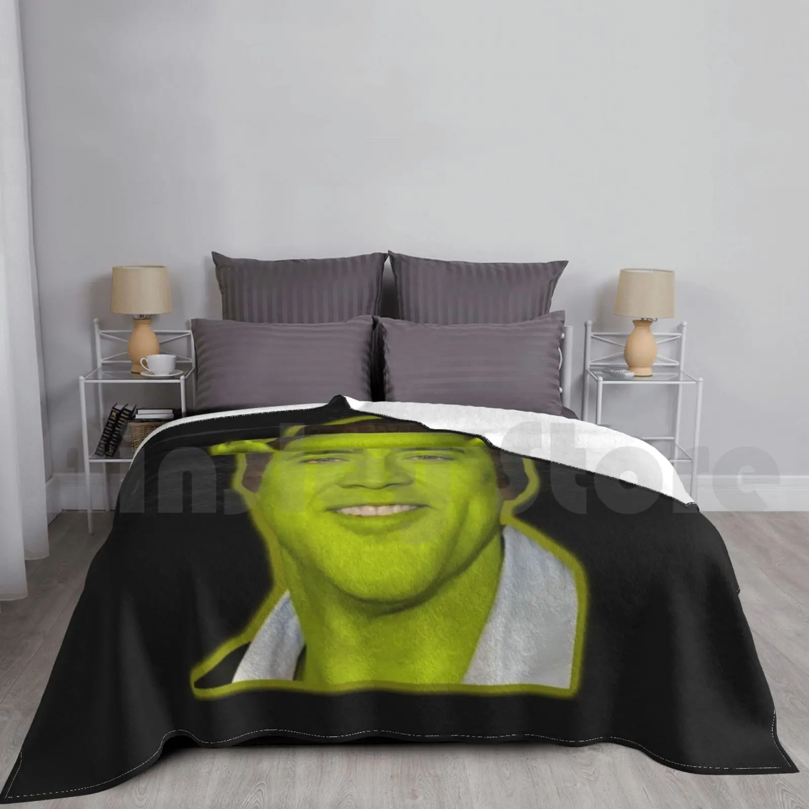 Coperta A Gabbia Di Nick Brank Fashion Custom Pugno Cage Pugno Cage Age Nick Cage Humor Xmas