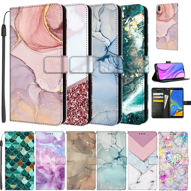 Custodia In Pelle Per Oneplus 3 3T 5 5T 6 6T 7 7T 8 8T Supporto Flip Portafoglio Funda Marmo One Plus 8 7 8T 7T 3T Pro Custodia Book Capa