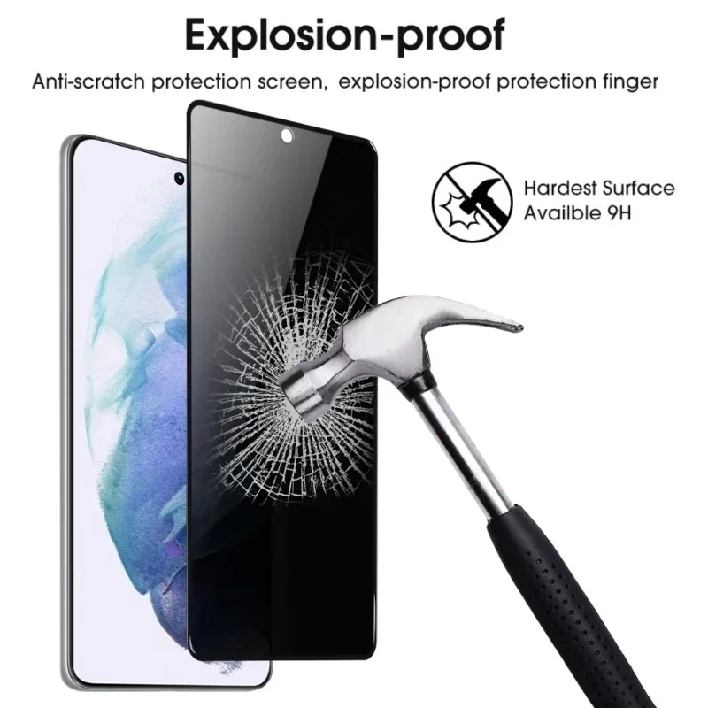 Per Oneplus 12 11 Pro Proteggi Schermo Anti Peep Oneplus Ace 2 11R 7 7T 8 9 10 Pro 12 Privacy Installatore Automatico Vetro Temperato