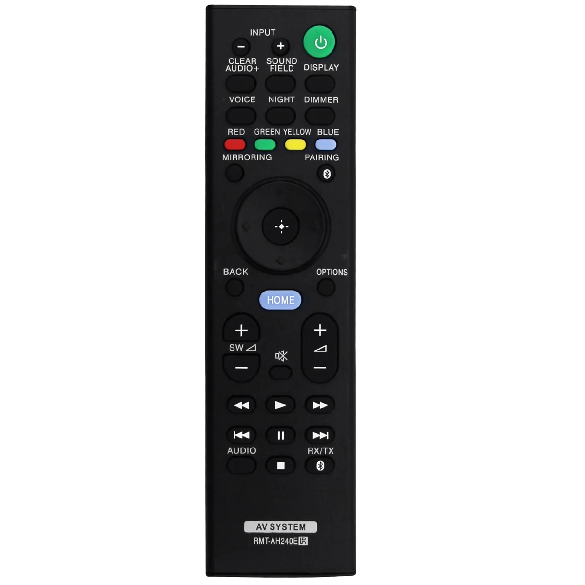 -Ah240E Telecomando Sostituire Per Soundbar Sa-Nt5 Sa-Wct790 Sa-Ct790 Ht-Xt2 Ht-Ct790 Ht-Nt5 Rmtah240E