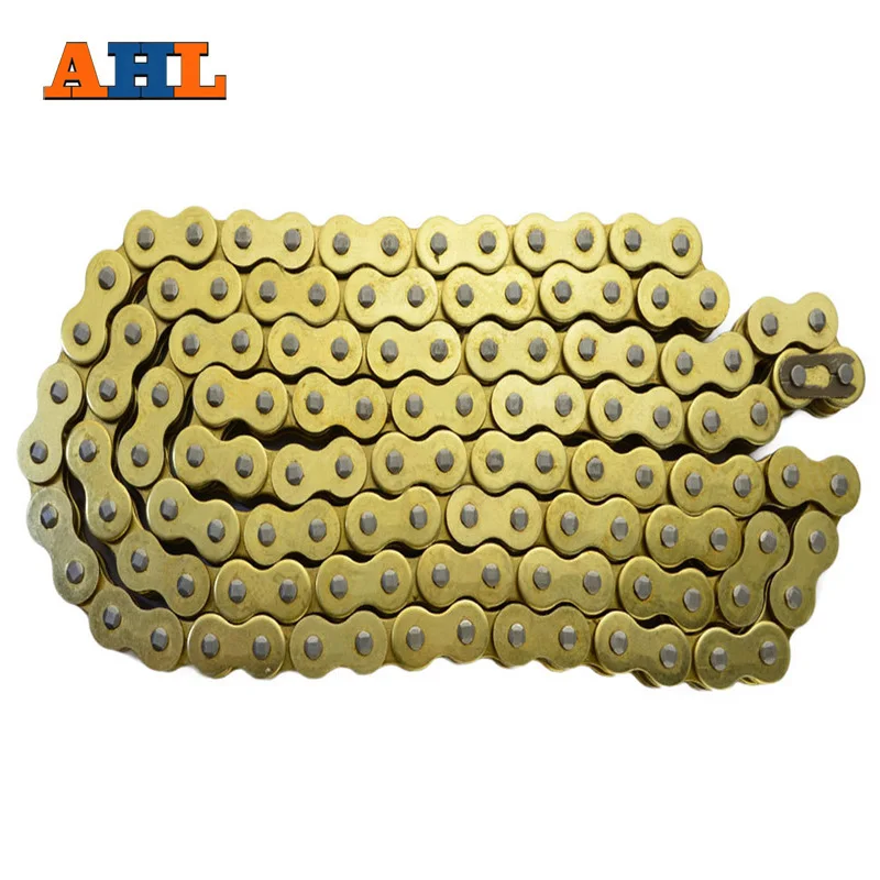 Ahl 525*120 Catena Di Trasmissione Per Moto525 Catena Di O-Ring In Oro Resistente Passo 120 Maglie Per Honda Per Suzuki Per Yamaha Per Kawasaki