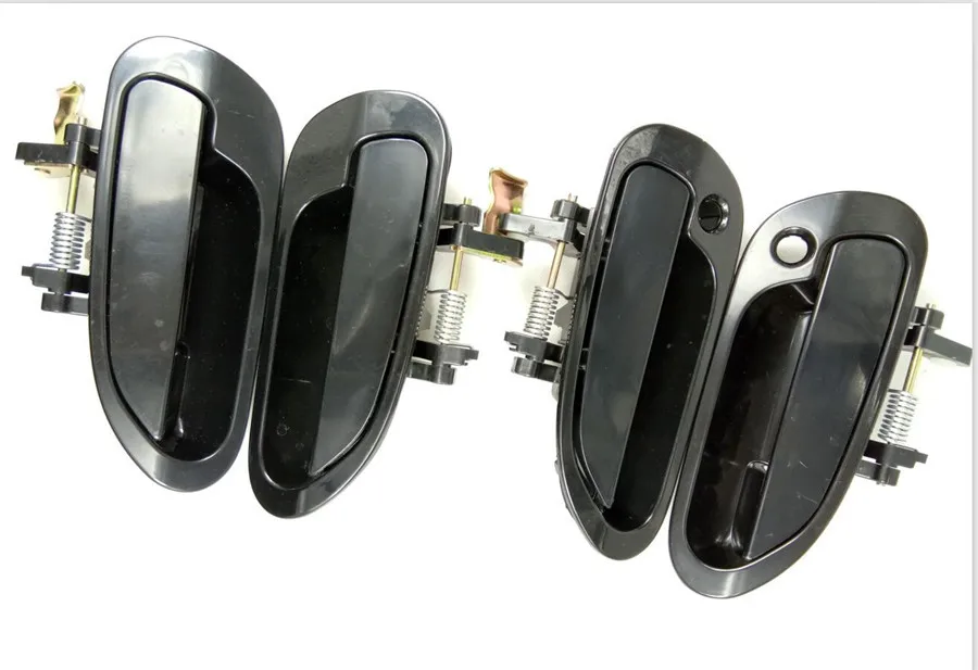 Black Outside Exterior Door Handle For Honda Accord Six Generation Accord Door Handle 1998-2002 2.0 2.3 3.0