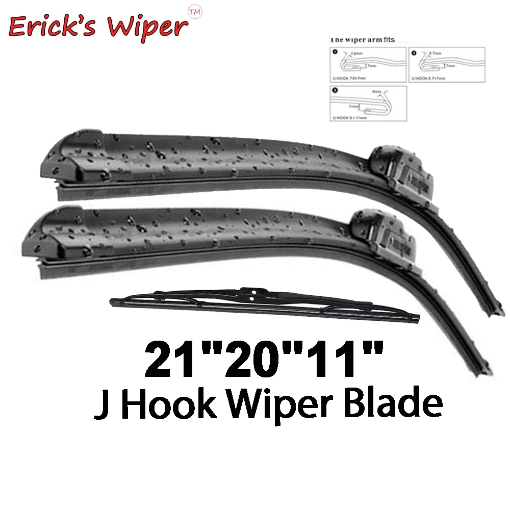 Erick Delle Tergicristallo Anteriore E Posteriore Wiper Blades Set Kit Per Honda Crv Cr-V Mk2 2001 - 2006 Parabrezza Parabrezza Lunotto Posteriore