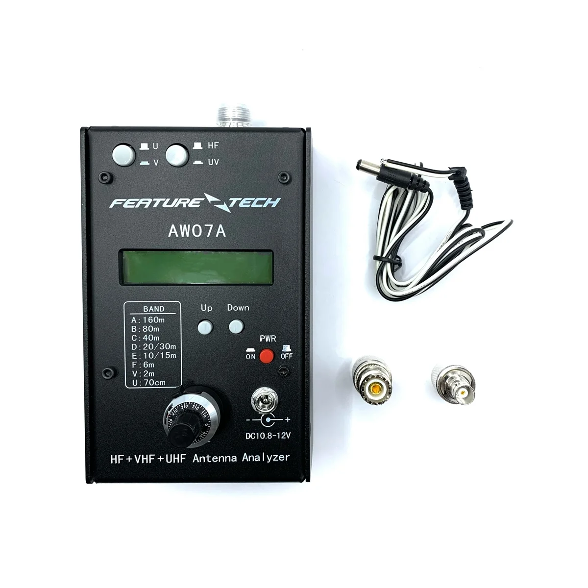 Analizzatore Antenna 1.5-490Mhz Analizzatori Di Spettro Hf + Uv Hf/Vhf/Uhf Aw07A Tester Per Antenna Swr Multibanda 160M