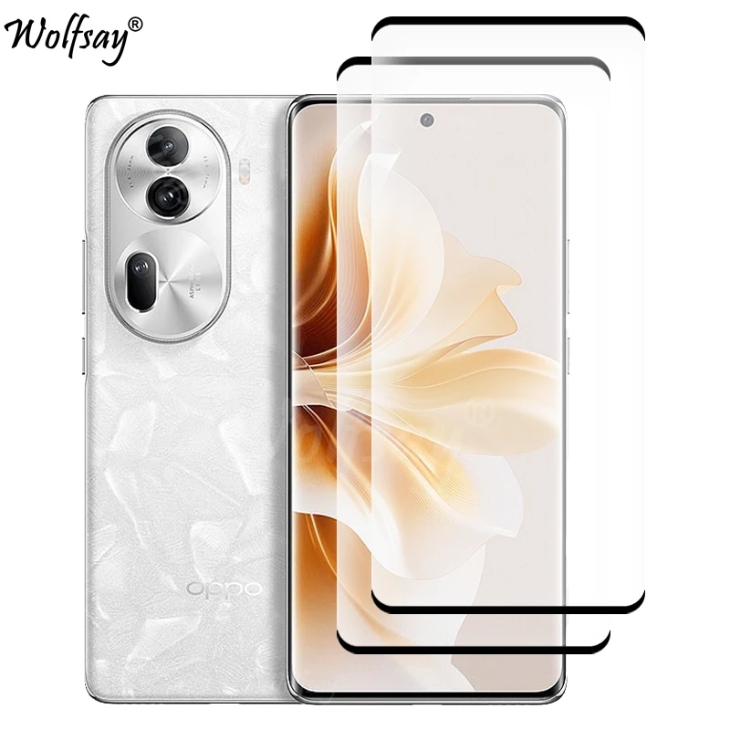 Vetro Temperato Con Bordo Curvo 3D Per Oppo Reno 11 5G Pellicola Salvaschermo Per Oppo Reno 11 Pro 5G China Glass Per Oppo Reno 11 Glass