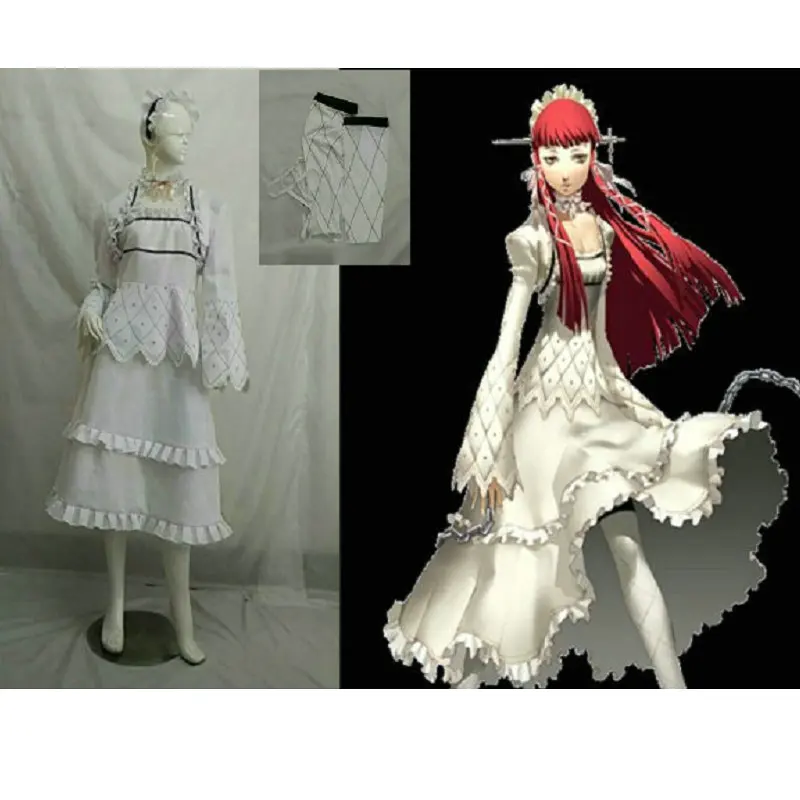 Persona 3 Chidori Yoshino Con Calze Costume Cosplay