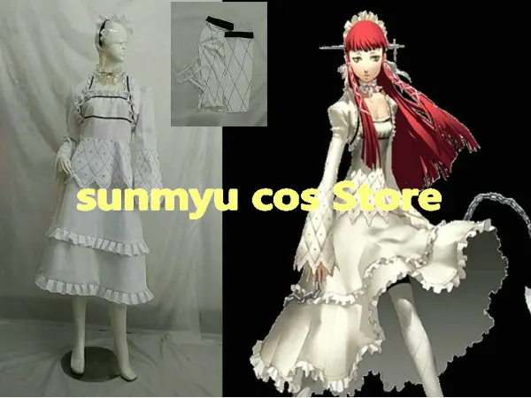 Persona 3 Chidori Yoshino Con Costume Cosplay Calze, Dimensioni Personalizzabili, Halloween