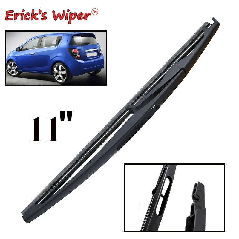 Ener'S Wiper 11 "Spazzola Tergicristallo Posteriore Per Chevrolet Aveo T300 2012 - 2022 Parabrezza Parabrezza Portellone Finestra Spazzola Antipioggia