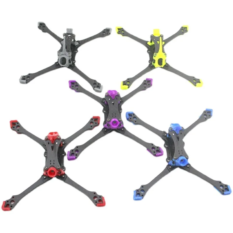 Black Crow Carbon Faser R-Light 3K-T300 5 Zoll 20Mm/30,5Mm Fc Loch Fpv Rahmen Mit 11Mm Antenne Für Freestyle Rc Drone Racing